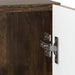 Dulap de noapte Stejar fumuriu 43 x 34,5 x 50 cm Lemn prelucrat - WALTI WALTI