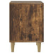 Dulap de noapte Stejar fumuriu 43 x 34,5 x 50 cm Lemn prelucrat - WALTI WALTI