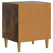 Dulap de noapte 2 pcs Stejar fumuriu 43 x 34,5 x 50 cm - WALTI WALTI