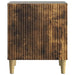 Dulap de noapte 2 pcs Stejar fumuriu 43 x 34,5 x 50 cm - WALTI WALTI