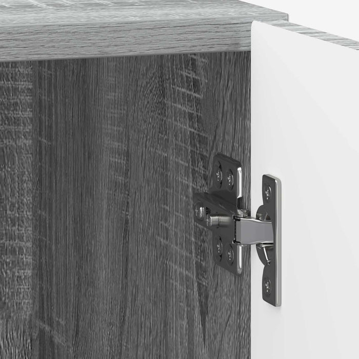Dulap de noapte 2 pcs Sonoma gri 43 x 34,5 x 50 cm - WALTI WALTI