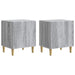 Dulap de noapte 2 pcs Sonoma gri 43 x 34,5 x 50 cm - WALTI WALTI