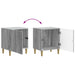Dulap de noapte 2 pcs Sonoma gri 43 x 34,5 x 50 cm - WALTI WALTI