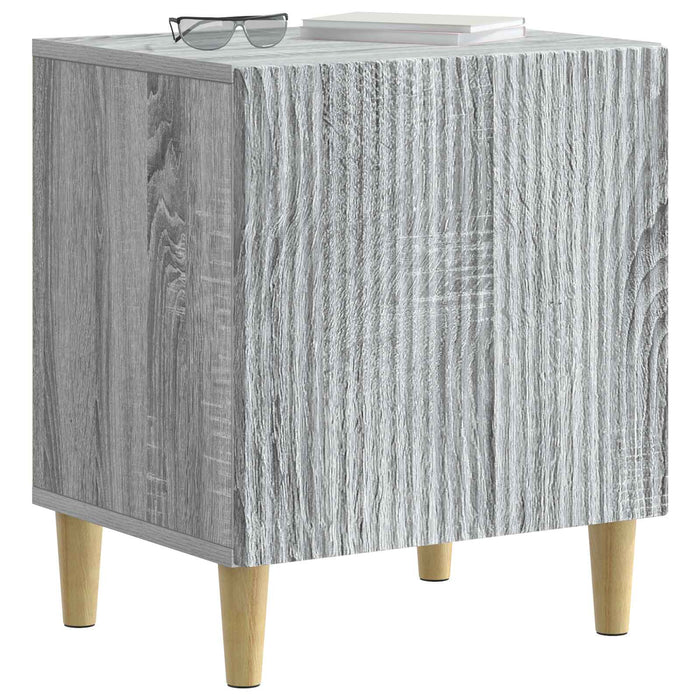 Dulap de noapte 2 pcs Sonoma gri 43 x 34,5 x 50 cm - WALTI WALTI