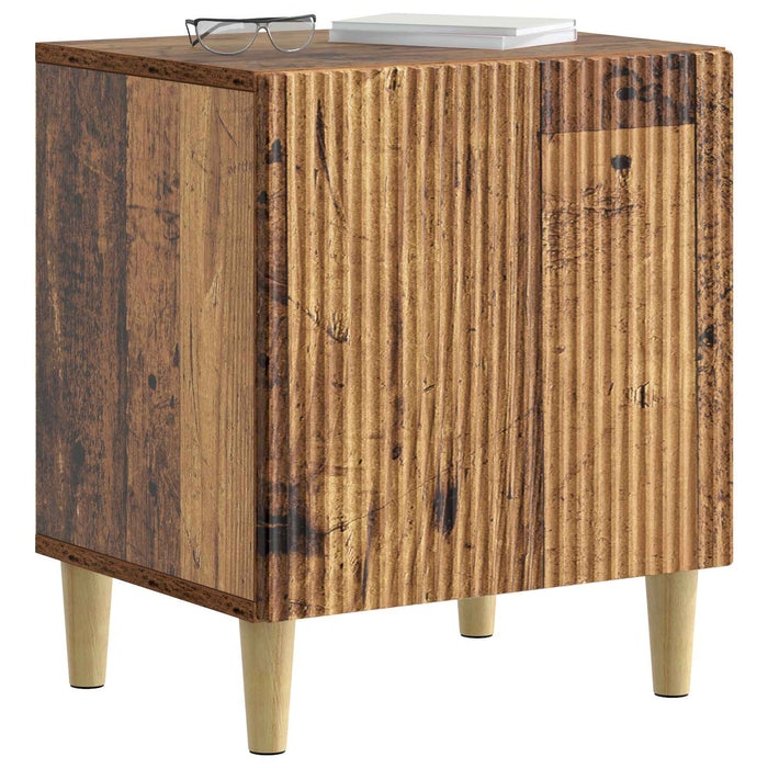 Dulap de noapte Lemn vechi 43 x 34,5 x 50 cm Lemn prelucrat - WALTI WALTI