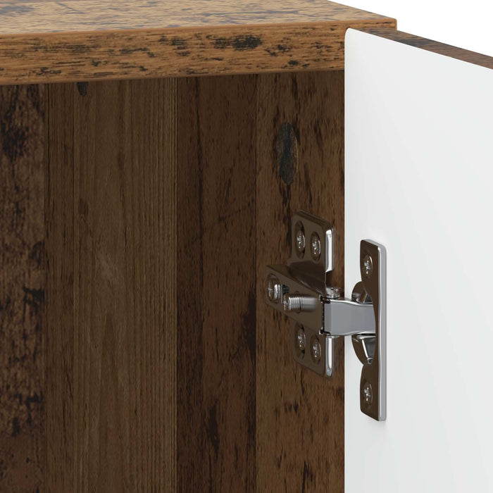Dulap de noapte 2 pcs Lemn vechi 43 x 34,5 x 50 cm - WALTI WALTI