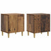 Dulap de noapte 2 pcs Lemn vechi 43 x 34,5 x 50 cm - WALTI WALTI