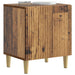 Dulap de noapte 2 pcs Lemn vechi 43 x 34,5 x 50 cm - WALTI WALTI