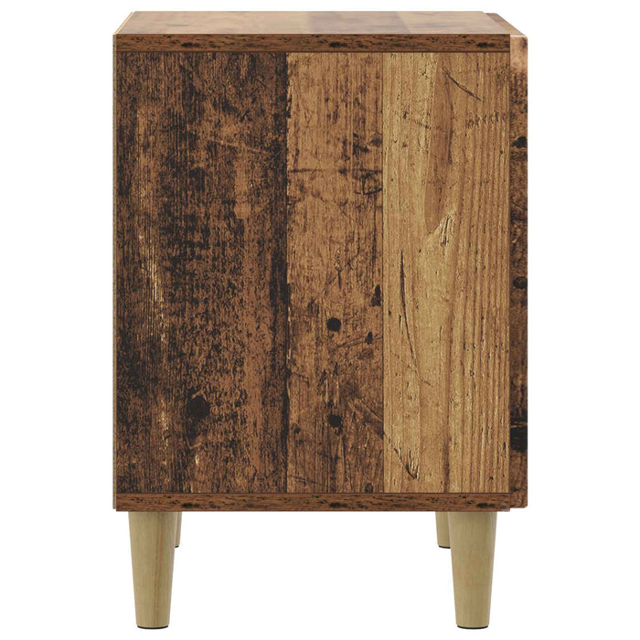 Dulap de noapte 2 pcs Lemn vechi 43 x 34,5 x 50 cm - WALTI WALTI