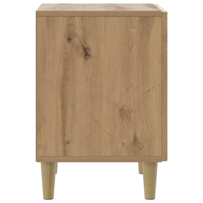 Dulap de noapte 2 pcs Stejar Artizanal 43 x 34,5 x 50 cm - WALTI WALTI