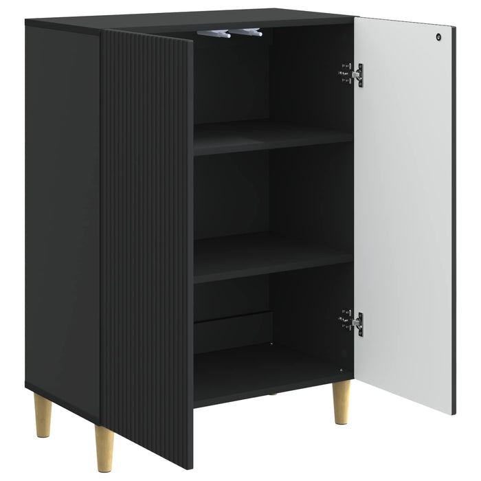 Bufet Negru 66 x 34,5 x 90 cm Lemn prelucrat - WALTI WALTI