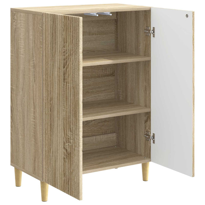 Bufet Stejar Sonoma 66 x 34,5 x 90 cm Lemn prelucrat - WALTI WALTI
