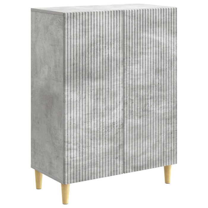 Bufet Gri Beton 66 x 34,5 x 90 cm Lemn prelucrat - WALTI WALTI