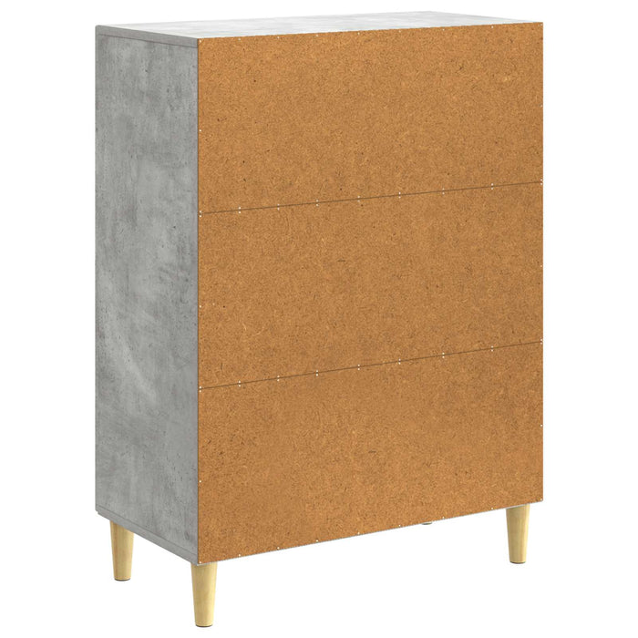Bufet Gri Beton 66 x 34,5 x 90 cm Lemn prelucrat - WALTI WALTI
