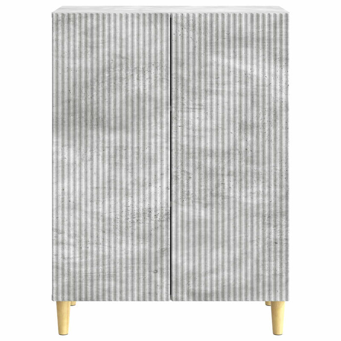 Bufet Gri Beton 66 x 34,5 x 90 cm Lemn prelucrat - WALTI WALTI