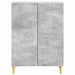 Bufet Gri Beton 66 x 34,5 x 90 cm Lemn prelucrat - WALTI WALTI