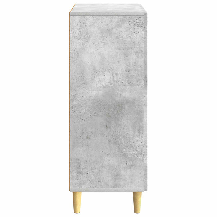 Bufet Gri Beton 66 x 34,5 x 90 cm Lemn prelucrat - WALTI WALTI
