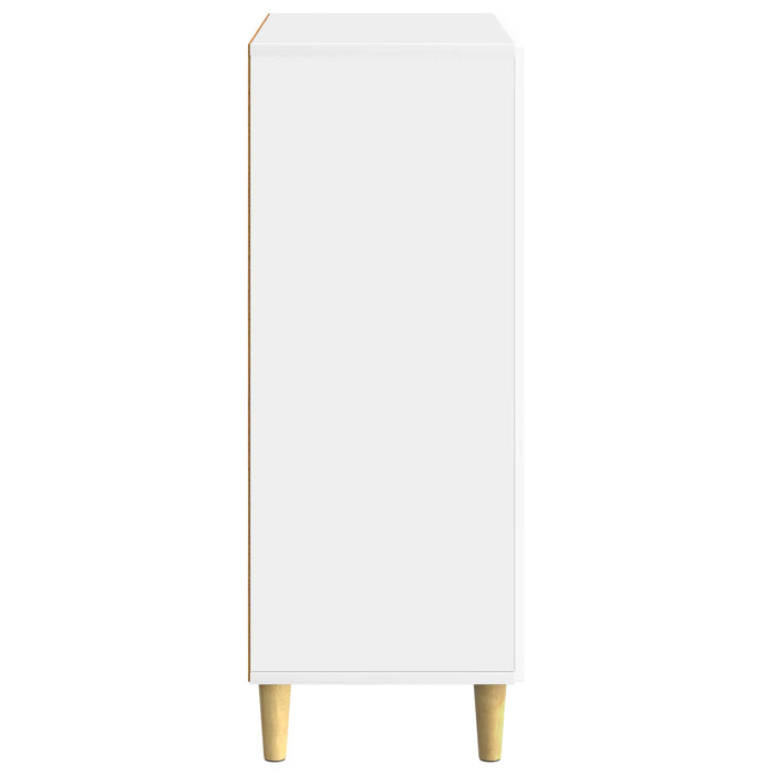 Bufet Alb foarte lucios 66 x 34,5 x 90 cm Lemn prelucrat - WALTI WALTI