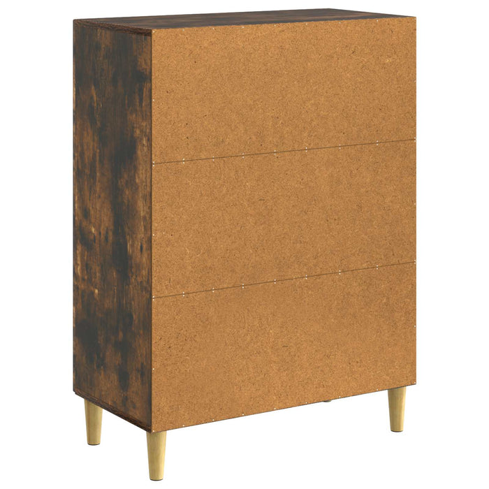 Bufet Stejar fumuriu 66 x 34,5 x 90 cm Lemn prelucrat - WALTI WALTI