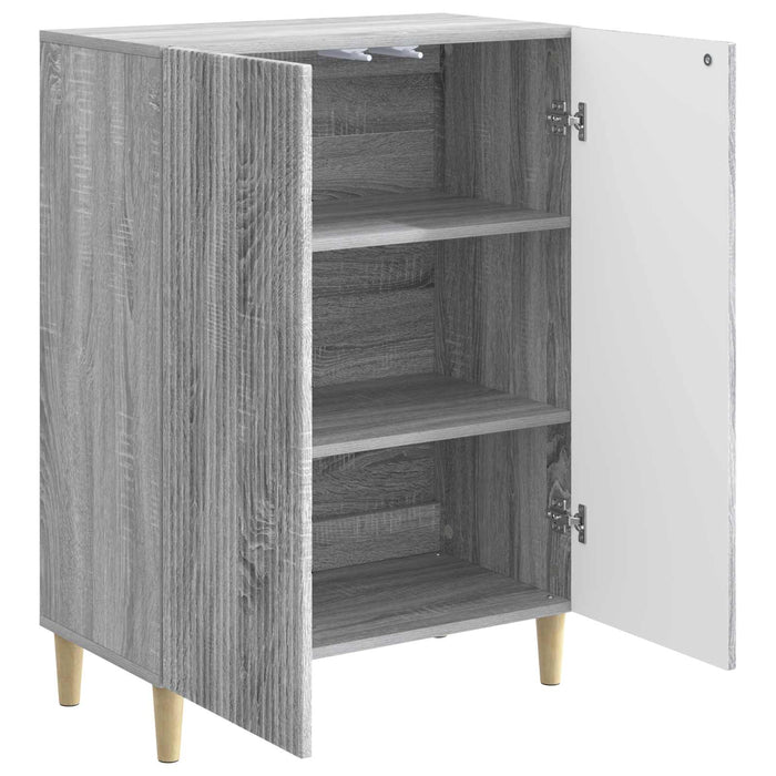 Bufet Sonoma gri 66 x 34,5 x 90 cm Lemn prelucrat - WALTI WALTI