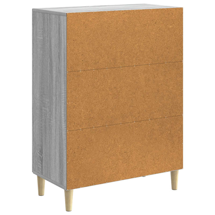 Bufet Sonoma gri 66 x 34,5 x 90 cm Lemn prelucrat - WALTI WALTI