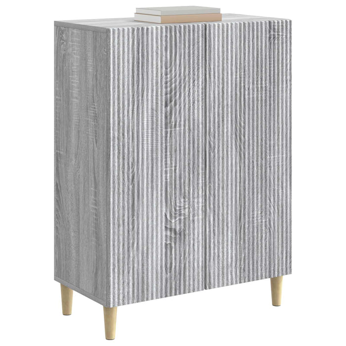 Bufet Sonoma gri 66 x 34,5 x 90 cm Lemn prelucrat - WALTI WALTI