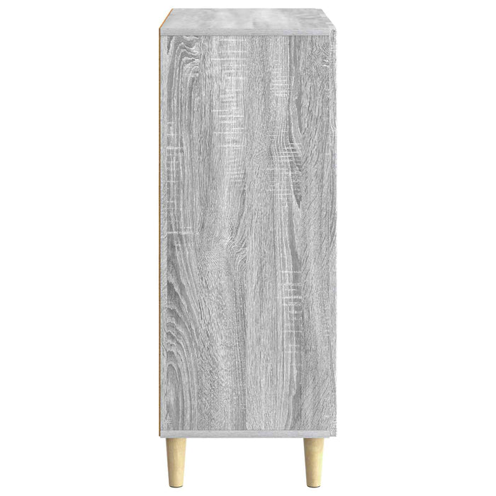 Bufet Sonoma gri 66 x 34,5 x 90 cm Lemn prelucrat - WALTI WALTI