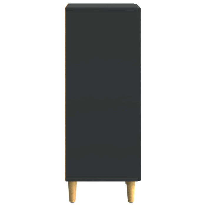 Bufet Negru 33 x 34,5 x 90 cm Lemn prelucrat - WALTI WALTI