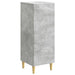 Bufet Gri Beton 33 x 34,5 x 90 cm Lemn prelucrat - WALTI WALTI
