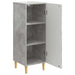 Bufet Gri Beton 33 x 34,5 x 90 cm Lemn prelucrat - WALTI WALTI