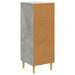 Bufet Gri Beton 33 x 34,5 x 90 cm Lemn prelucrat - WALTI WALTI