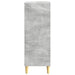 Bufet Gri Beton 33 x 34,5 x 90 cm Lemn prelucrat - WALTI WALTI