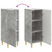 Bufet Gri Beton 33 x 34,5 x 90 cm Lemn prelucrat - WALTI WALTI