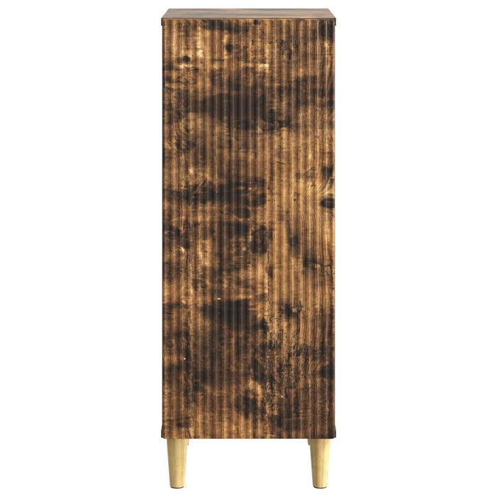 Bufet Stejar fumuriu 33 x 34,5 x 90 cm Lemn prelucrat - WALTI WALTI