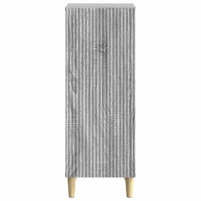 Bufet Sonoma gri 33 x 34,5 x 90 cm Lemn prelucrat - WALTI WALTI