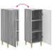 Bufet Sonoma gri 33 x 34,5 x 90 cm Lemn prelucrat - WALTI WALTI