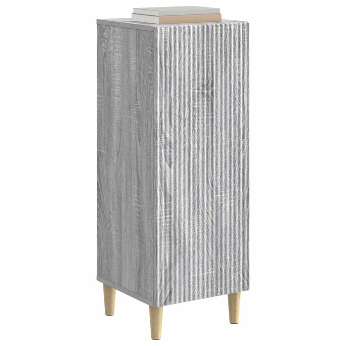 Bufet Sonoma gri 33 x 34,5 x 90 cm Lemn prelucrat - WALTI WALTI