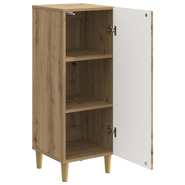 Bufet Stejar Artizanal 33 x 34,5 x 90 cm Lemn prelucrat - WALTI WALTI