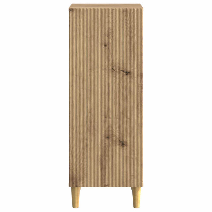 Bufet Stejar Artizanal 33 x 34,5 x 90 cm Lemn prelucrat - WALTI WALTI