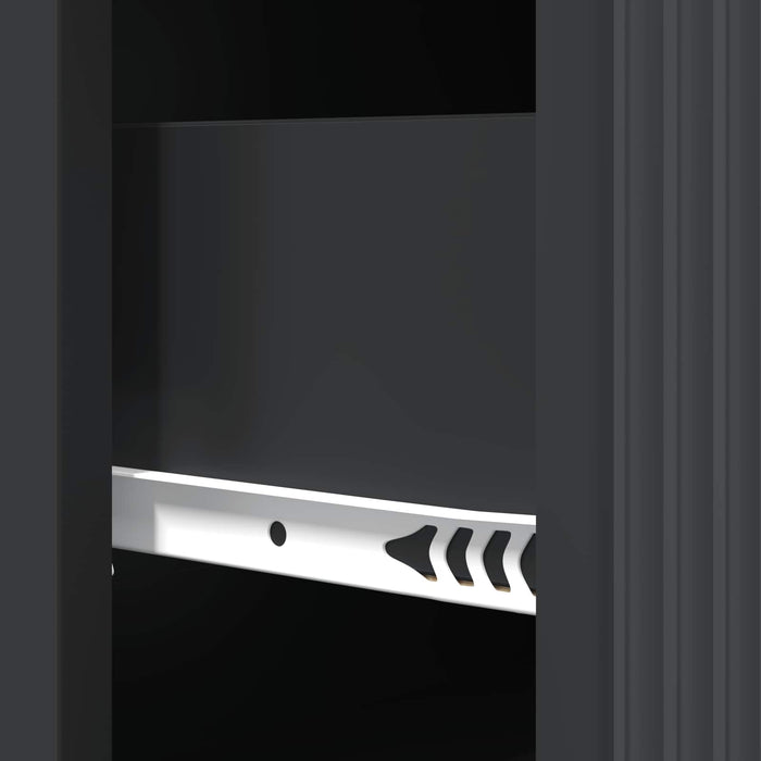 Dulap cu sertare Negru 66 x 34,5 x 90 cm Lemn prelucrat - WALTI WALTI
