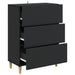 Dulap cu sertare Negru 66 x 34,5 x 90 cm Lemn prelucrat - WALTI WALTI