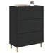 Dulap cu sertare Negru 66 x 34,5 x 90 cm Lemn prelucrat - WALTI WALTI