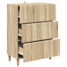 Dulap cu sertare Stejar Sonoma 66 x 34,5 x 90 cm Lemn prelucrat - WALTI WALTI