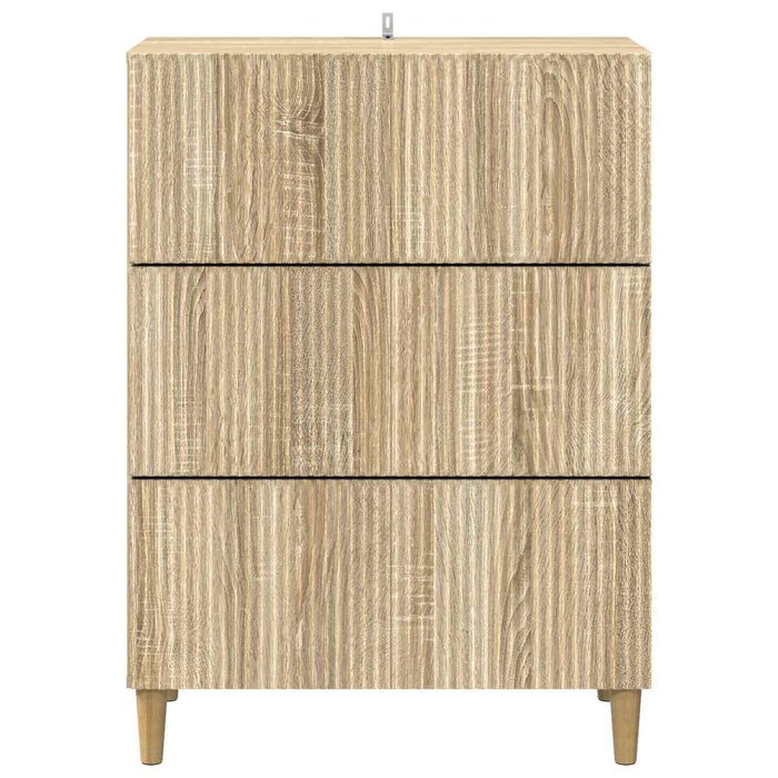 Dulap cu sertare Stejar Sonoma 66 x 34,5 x 90 cm Lemn prelucrat - WALTI WALTI
