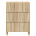 Dulap cu sertare Stejar Sonoma 66 x 34,5 x 90 cm Lemn prelucrat - WALTI WALTI