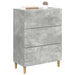 Dulap cu sertare Gri Beton 66 x 34,5 x 90 cm Lemn prelucrat - WALTI WALTI