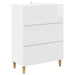 Dulap cu sertare Alb foarte lucios 66 x 34,5 x 90 cm - WALTI WALTI