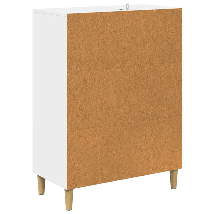 Dulap cu sertare Alb foarte lucios 66 x 34,5 x 90 cm - WALTI WALTI