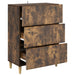 Dulap cu sertare Stejar fumuriu 66 x 34,5 x 90 cm - WALTI WALTI