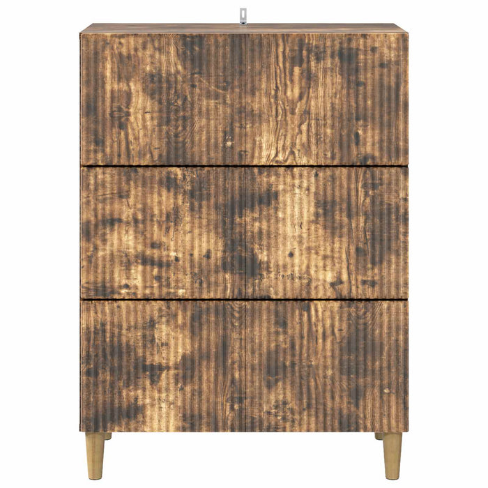 Dulap cu sertare Stejar fumuriu 66 x 34,5 x 90 cm - WALTI WALTI